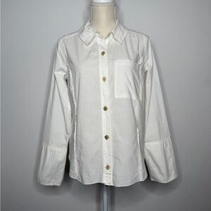 We The Free Long Sleeve White Button Down Size S